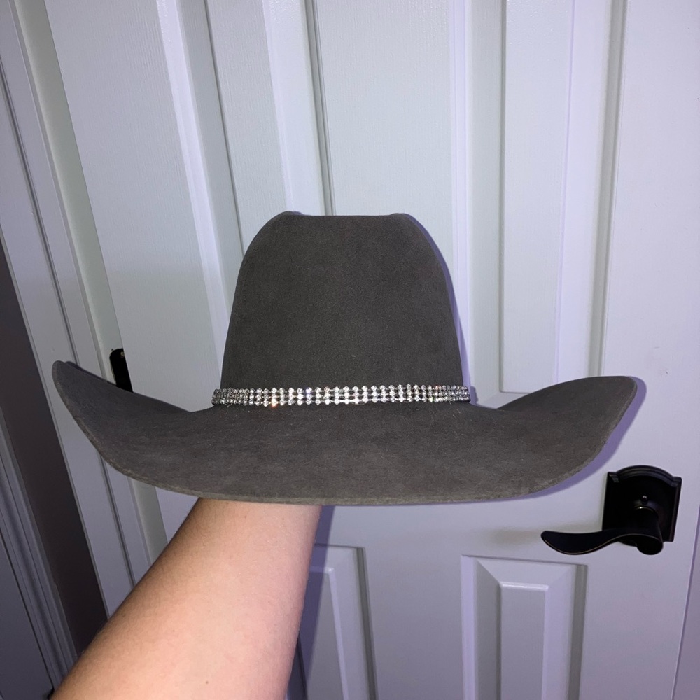 American Hat Company Grey Felt Cowboy Hat